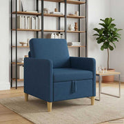 Sofa s pohranom Plava 72 x 78 x 87 cm Poliester