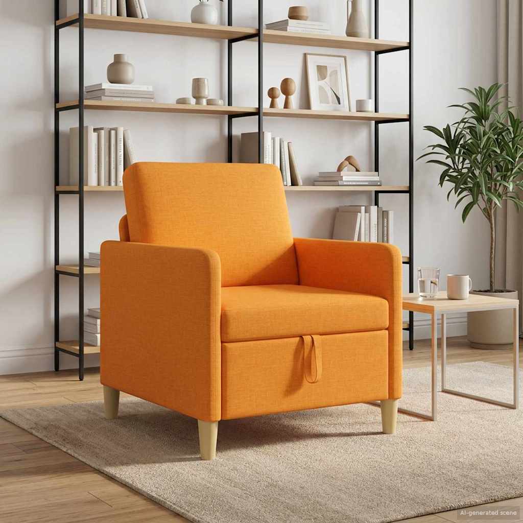 Sofa s pohranom Tamno žuta 72 x 78 x 87 cm Poliester
