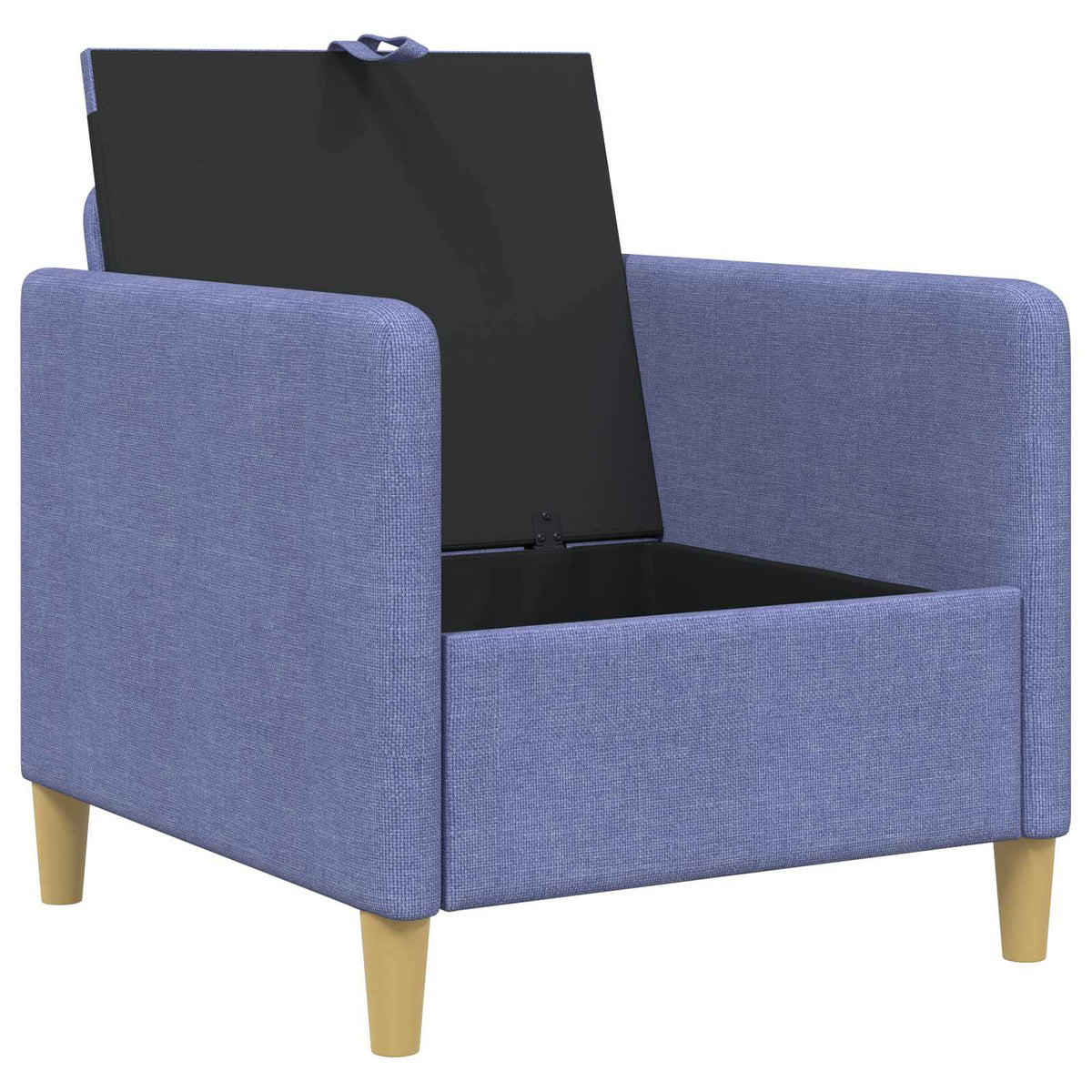 Sofa s pohranom Traper plava 72 x 78 x 87 cm Poliester