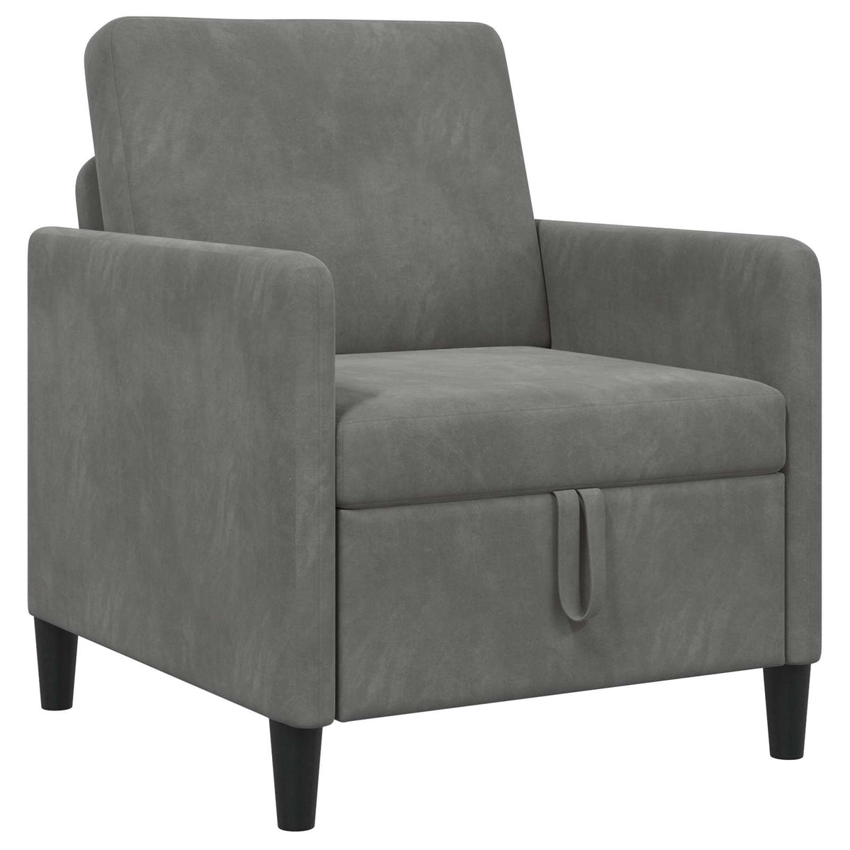Sofa s pohranom Tamnosiva 72 x 78 x 87 cm Poliester