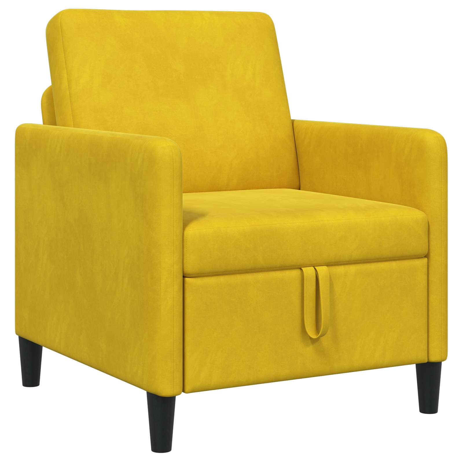 Sofa s pohranom Žuta 72 x 78 x 87 cm Poliester
