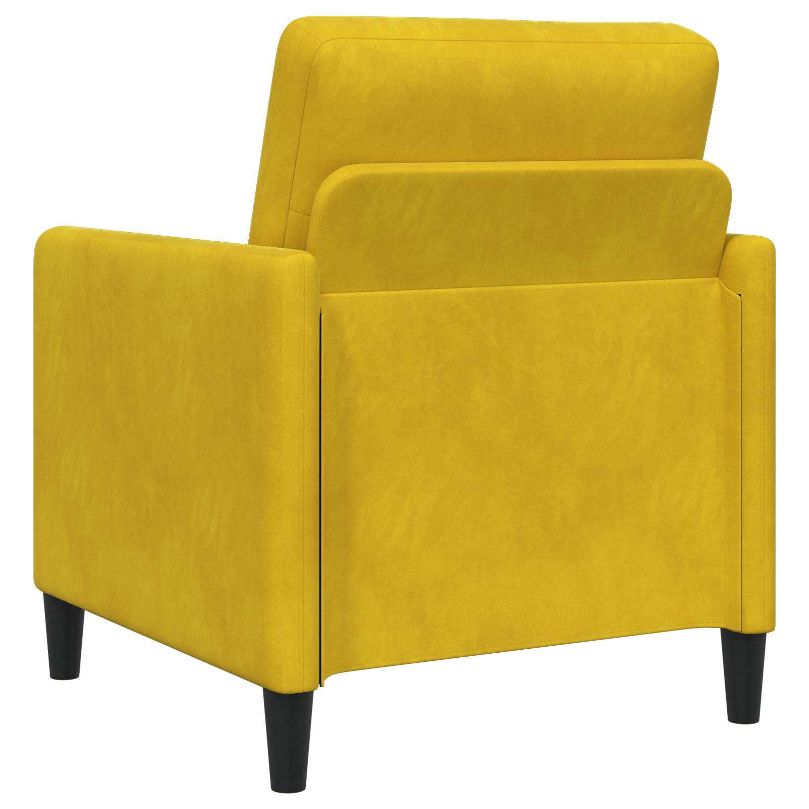 Sofa s pohranom Žuta 72 x 78 x 87 cm Poliester