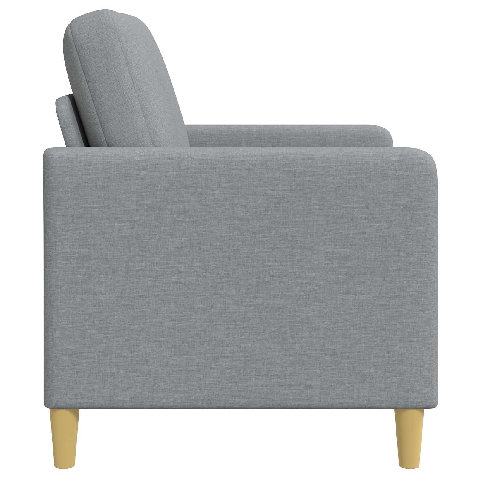 Sofa s pohranom Svjetlosiva 122 x 78 x 87 cm Poliester