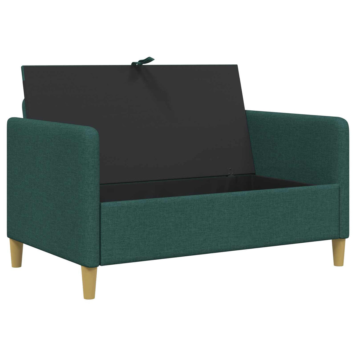 Sofa s pohranom Tamnozelena 122 x 78 x 87 cm Poliester