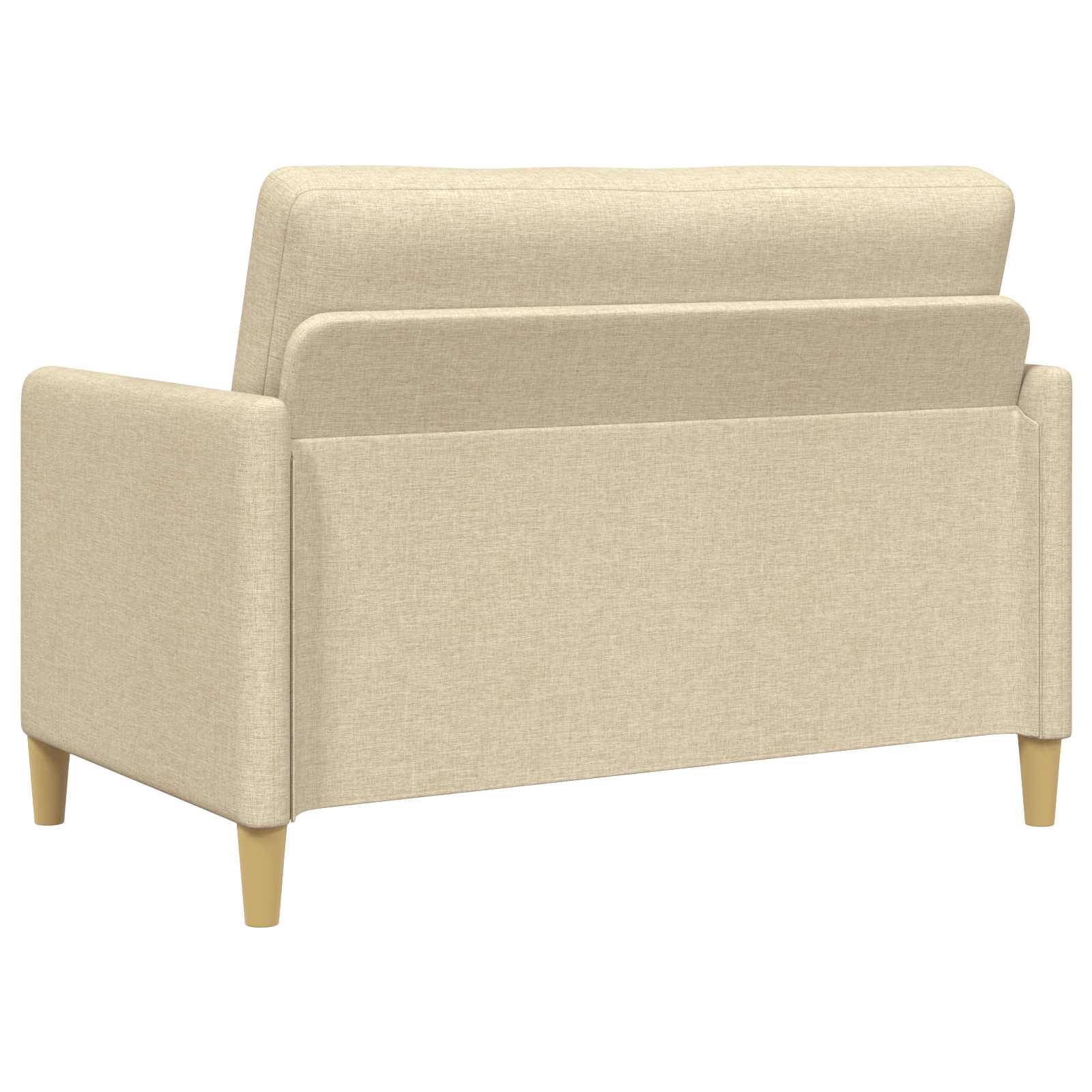 Sofa s pohranom Krem 122 x 78 x 87 cm Poliester