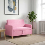 Sofa s pohranom Ružičasta 122 x 78 x 87 cm Poliester