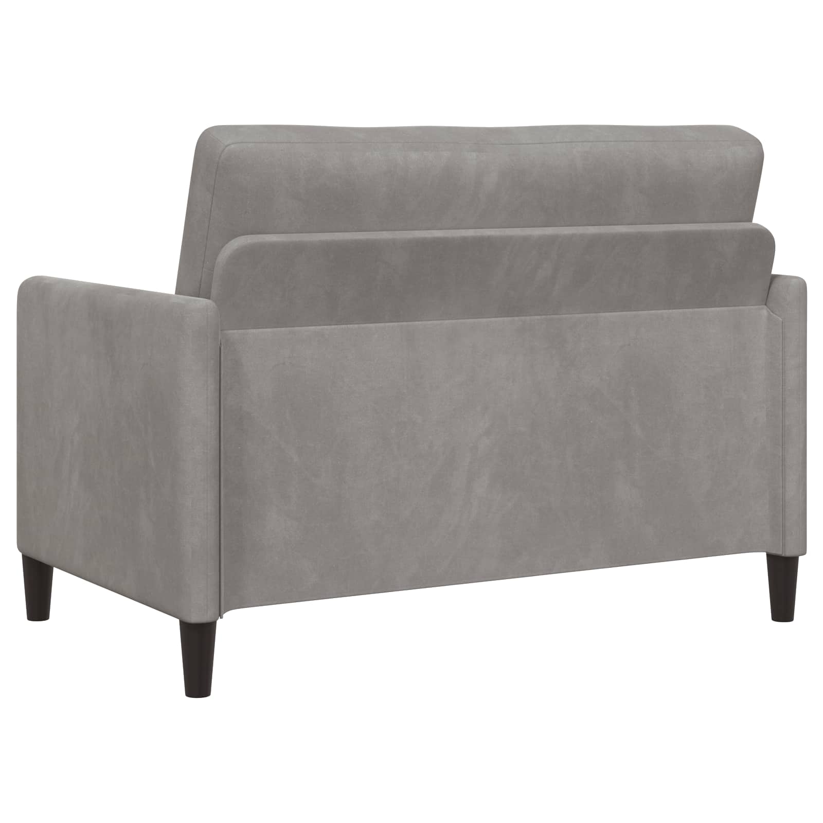 Sofa s pohranom Svjetlosiva 122 x 78 x 87 cm Poliester
