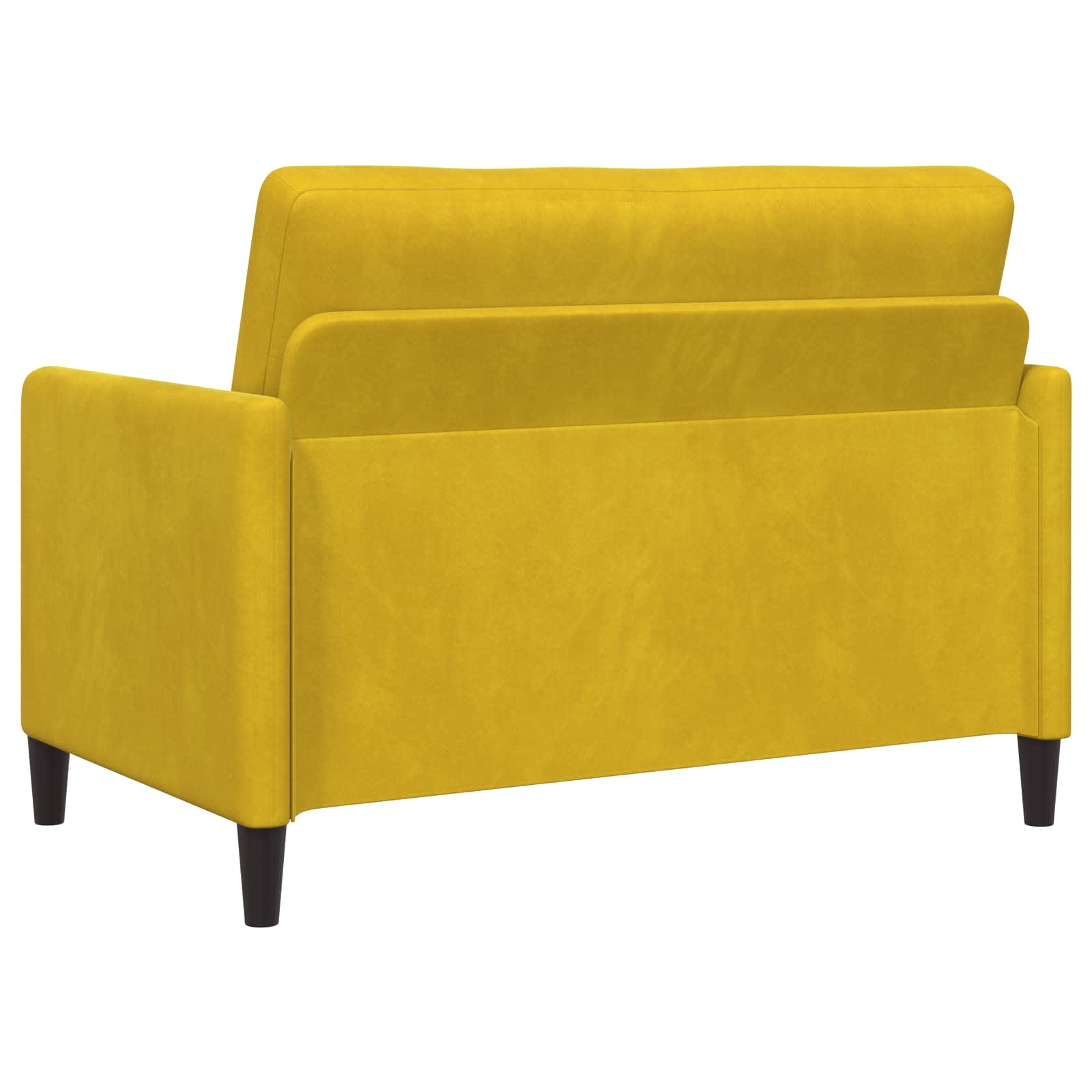 Sofa s pohranom Žuta 122 x 78 x 87 cm Poliester