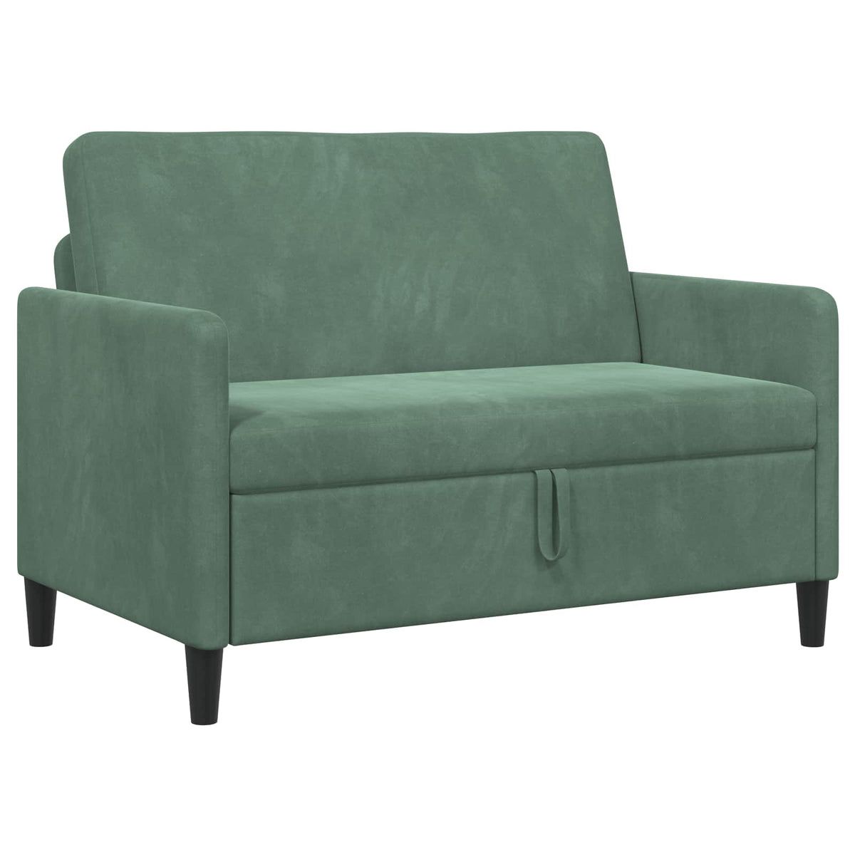 Sofa s pohranom Morska zelena 122 x 78 x 87 cm Poliester