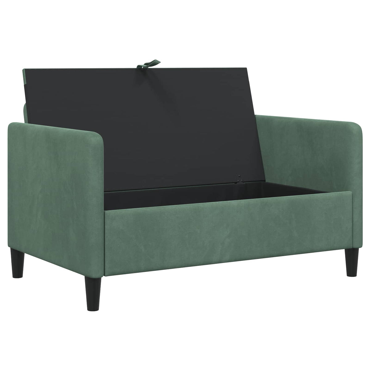 Sofa s pohranom Morska zelena 122 x 78 x 87 cm Poliester
