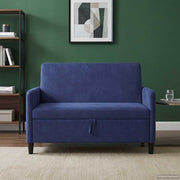 Sofa s pohranom Policijska plava 122 x 78 x 87 cm Poliester