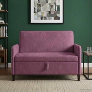 Sofa s pohranom Ljubičasta 122 x 78 x 87 cm Poliester
