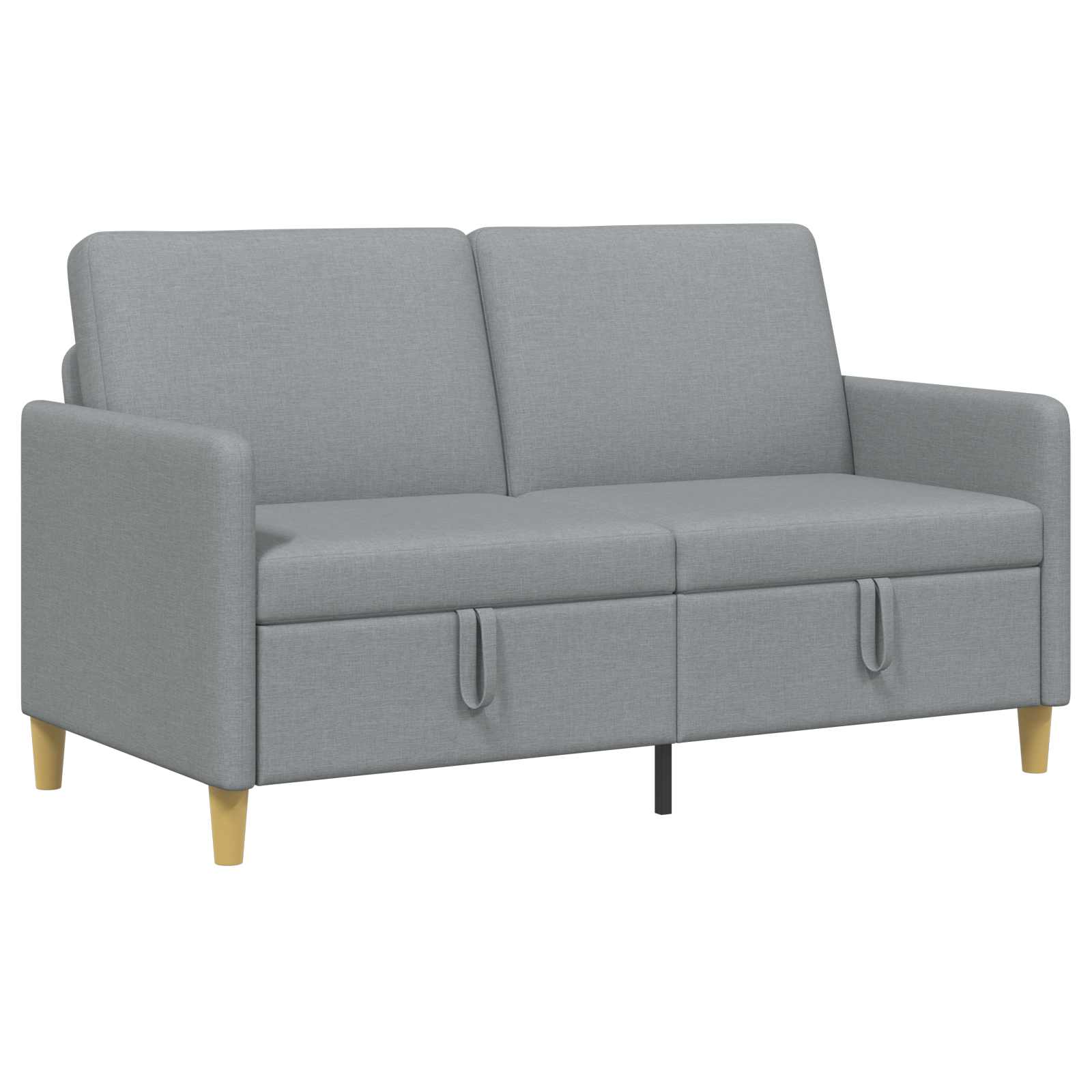 Sofa s pohranom Svjetlosiva 152 x 78 x 87 cm Poliester