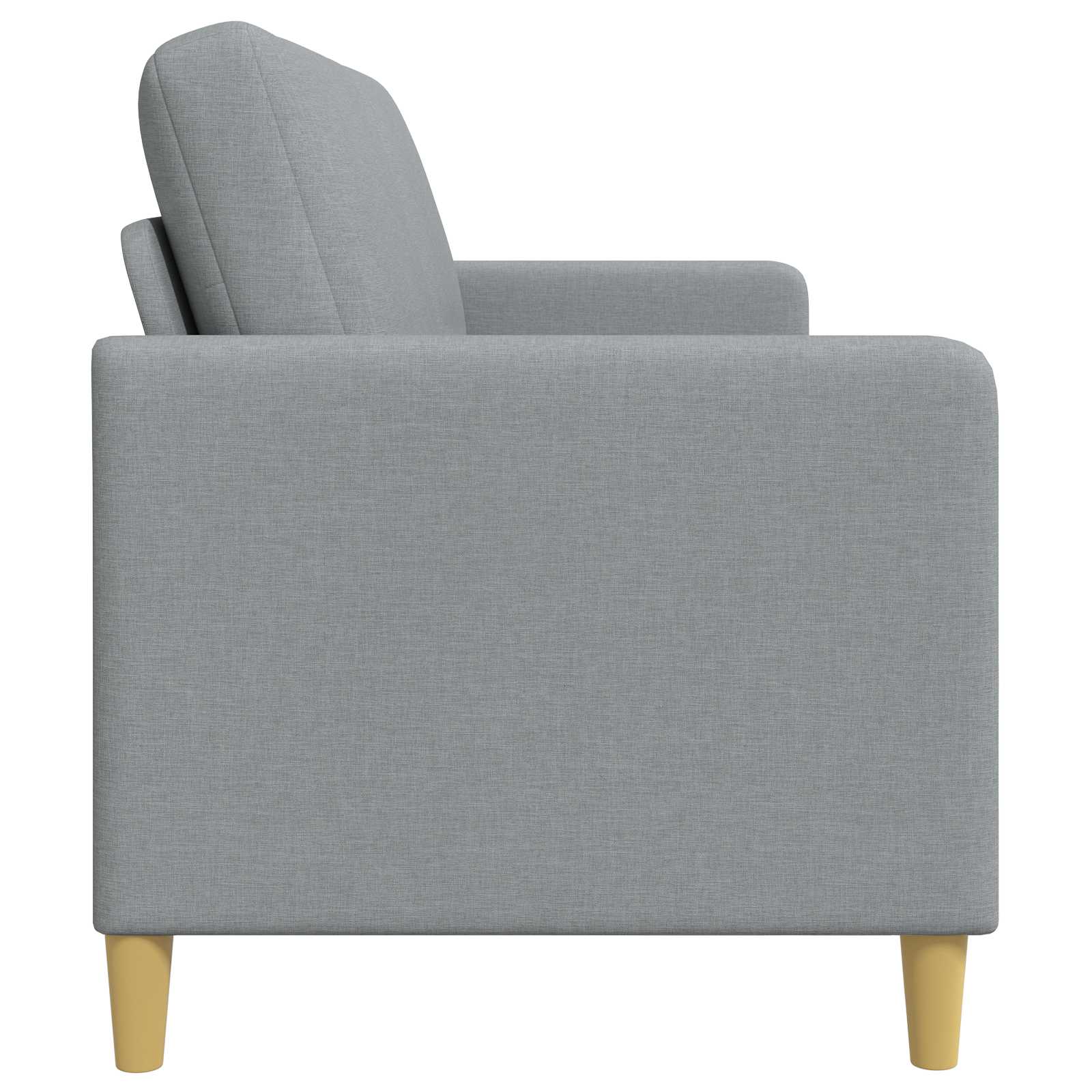 Sofa s pohranom Svjetlosiva 152 x 78 x 87 cm Poliester