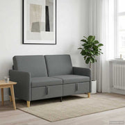 Sofa s pohranom Tamnosiva 152 x 78 x 87 cm Poliester