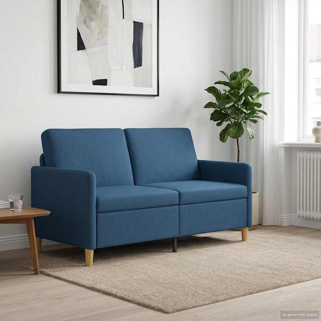 Sofa s pohranom Plava 152 x 78 x 87 cm Poliester