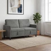 Sofa s pohranom Tamnosiva 152 x 78 x 87 cm Poliester