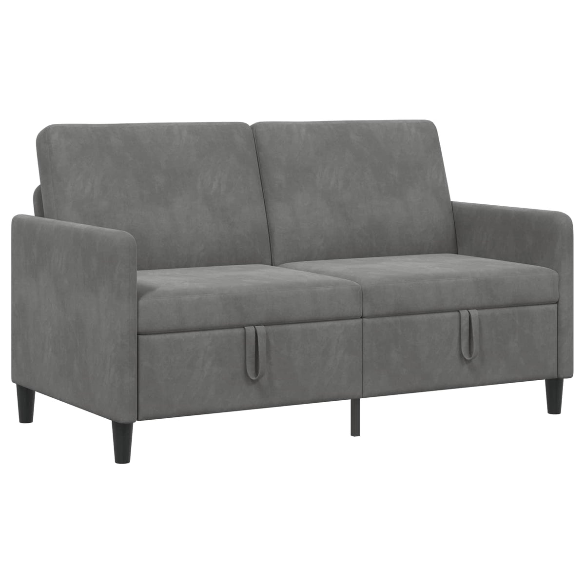 Sofa s pohranom Tamnosiva 152 x 78 x 87 cm Poliester
