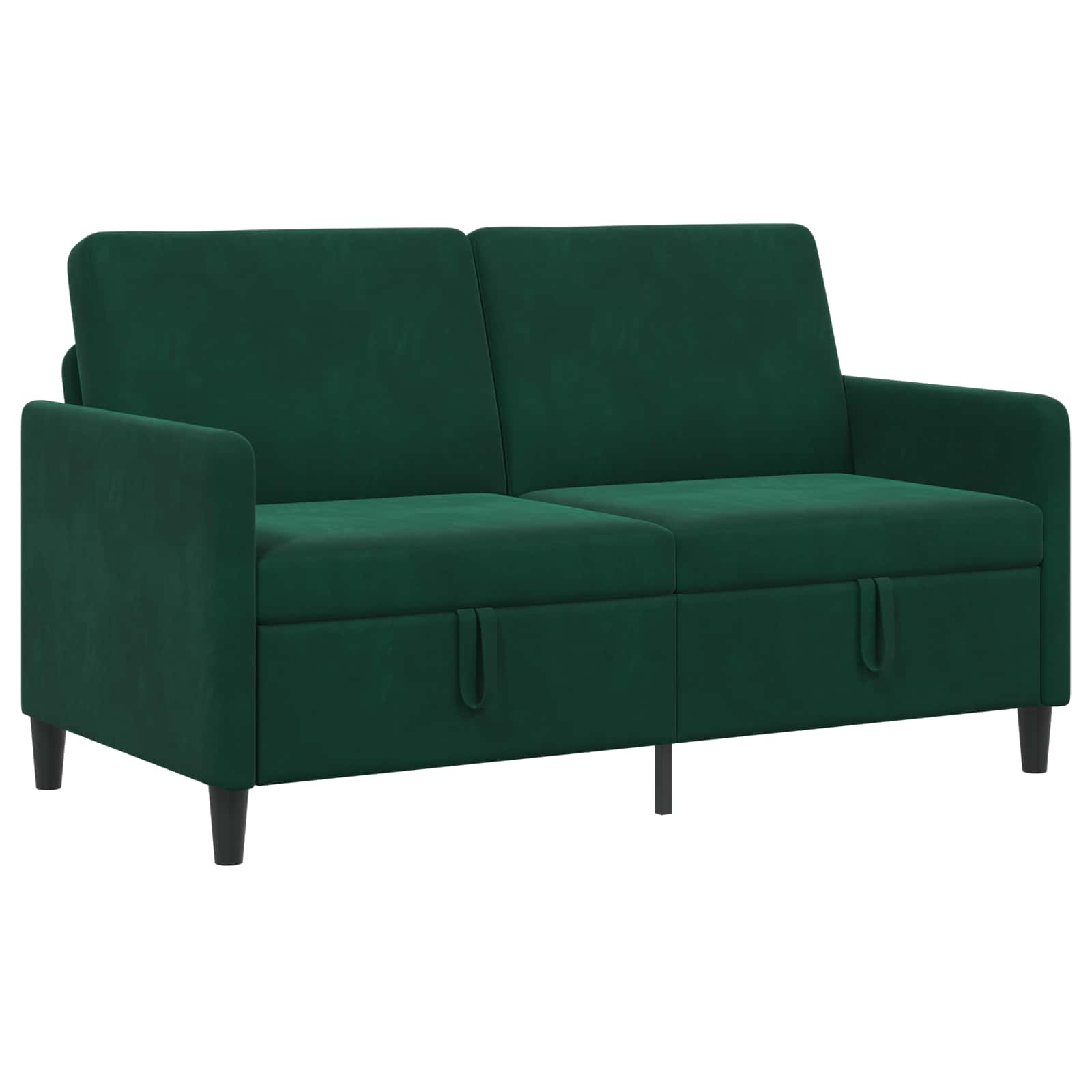 Sofa s pohranom Tamnozelena 152 x 78 x 87 cm Poliester