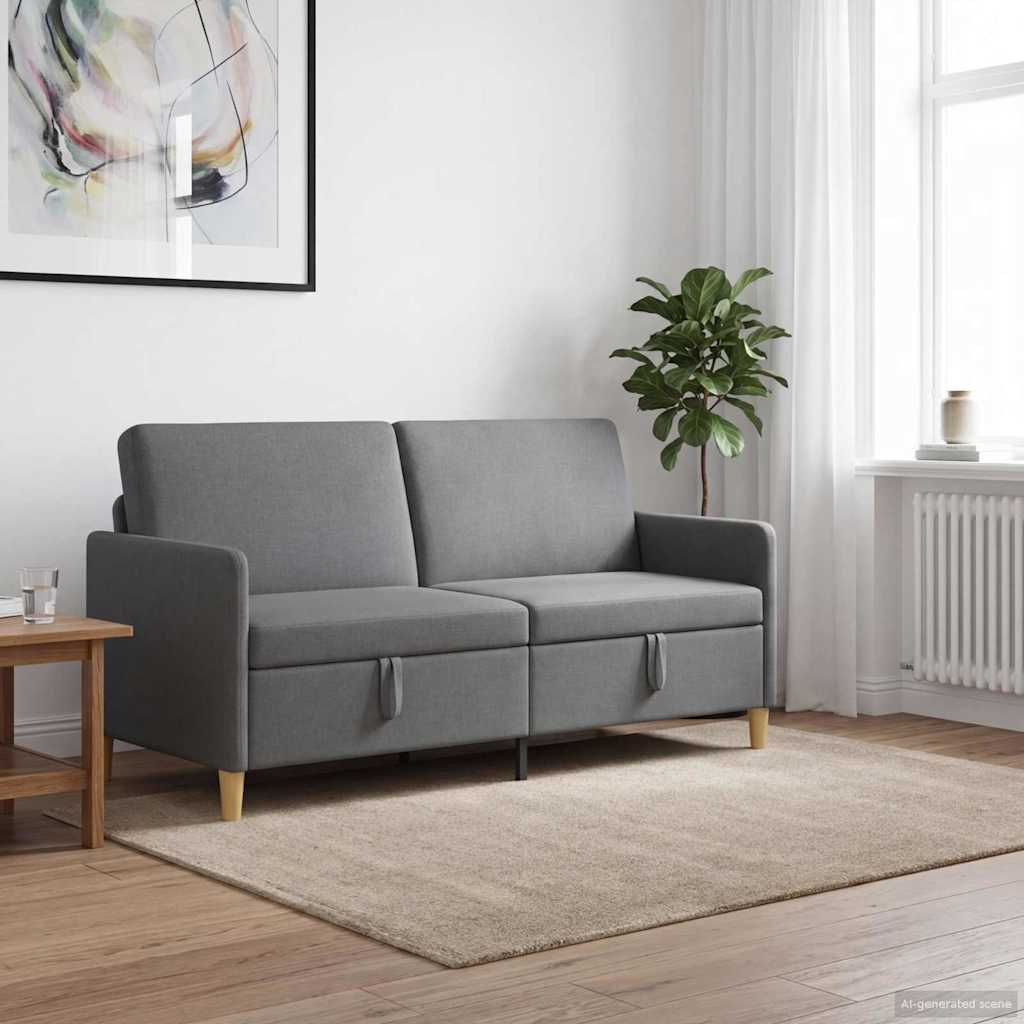 Sofa s pohranom Tamnosiva 172 x 78 x 87 cm Poliester