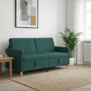 Sofa s pohranom Tamnozelena 172 x 78 x 87 cm Poliester