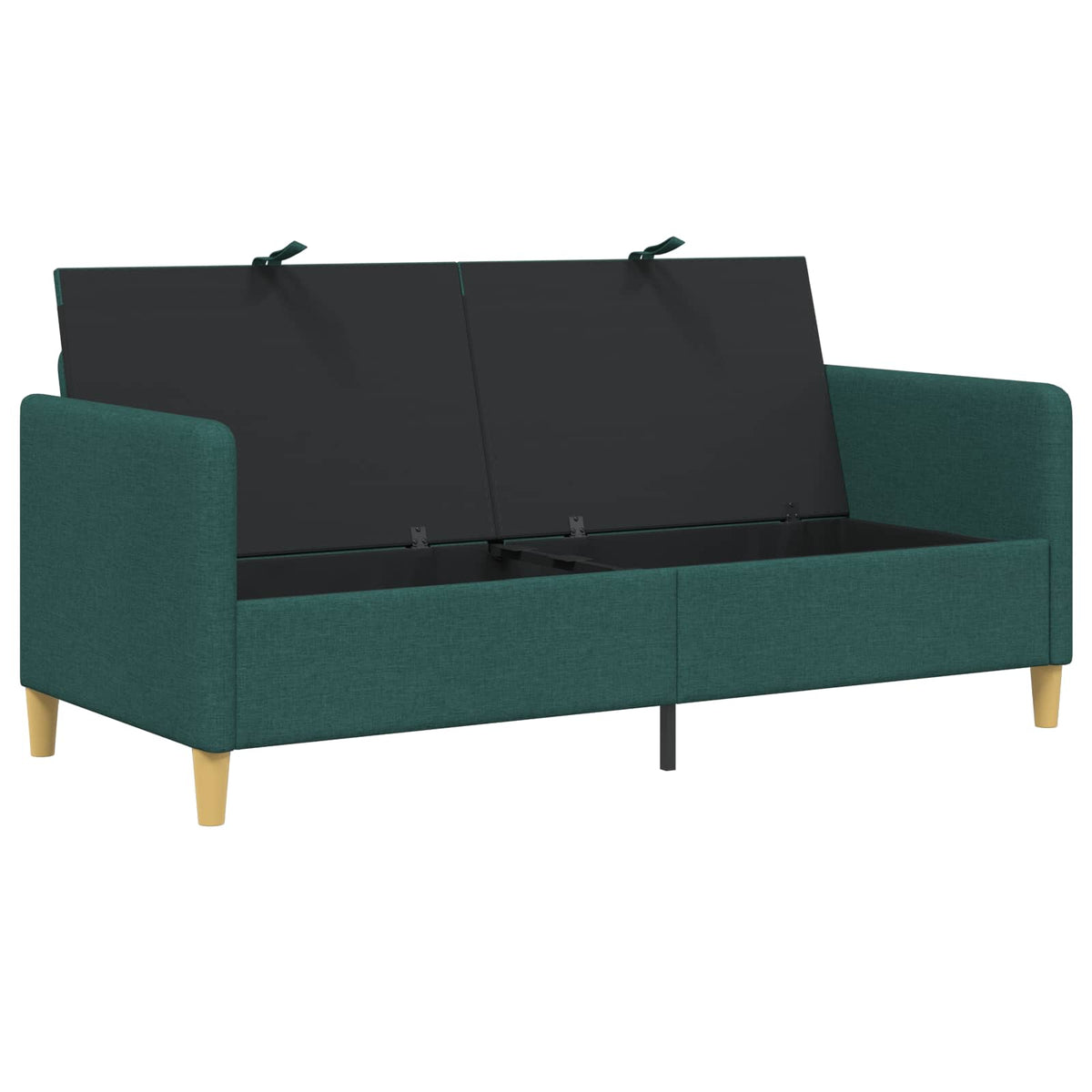 Sofa s pohranom Tamnozelena 172 x 78 x 87 cm Poliester