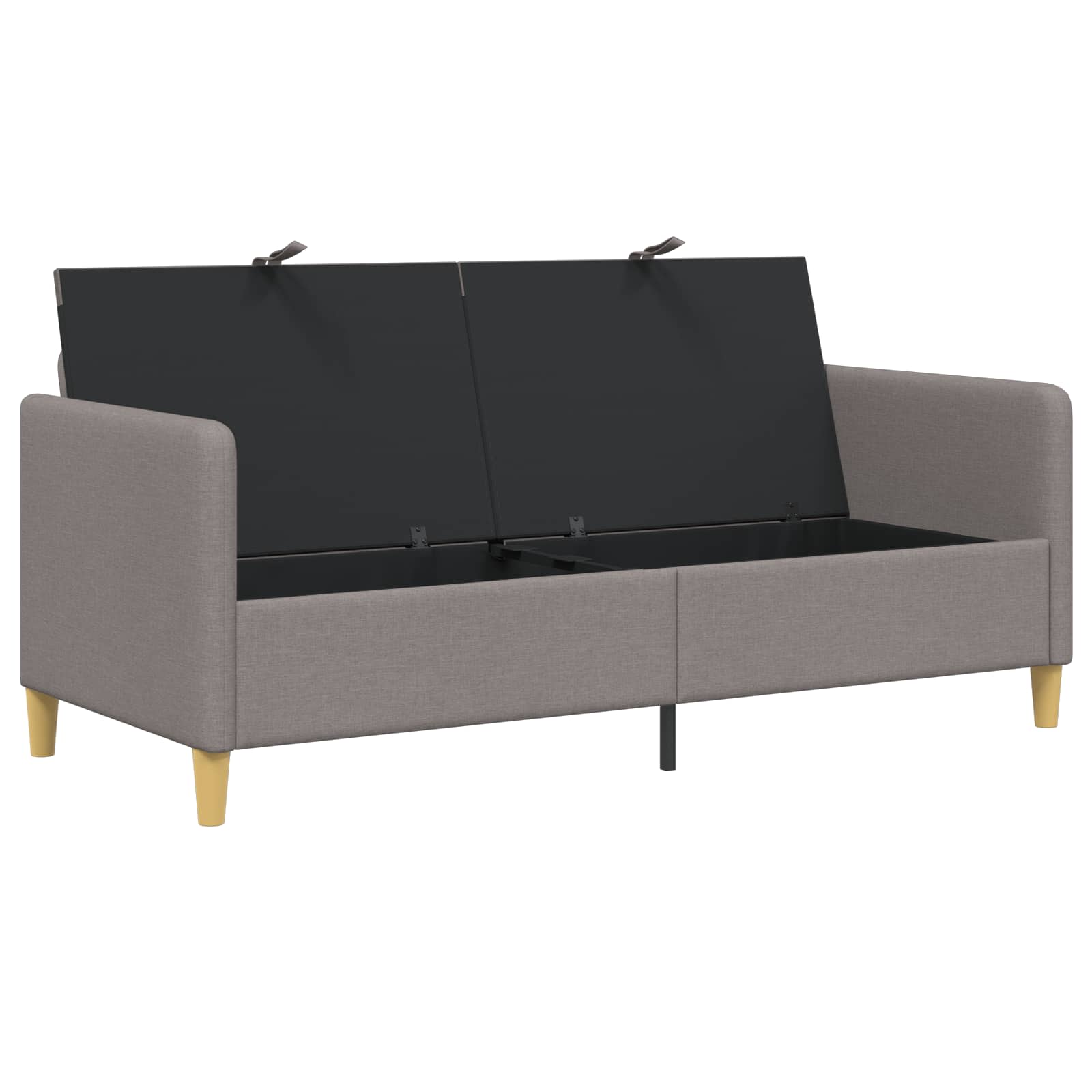 Sofa s pohranom Sivosmeđa 172 x 78 x 87 cm Poliester