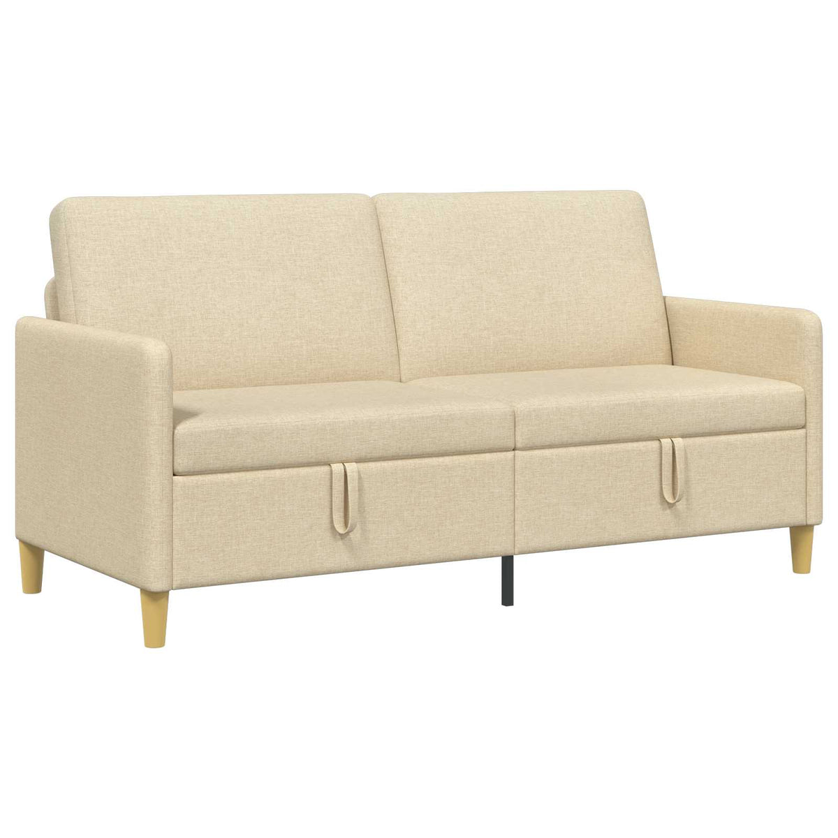 Sofa s pohranom Krem 172 x 78 x 87 cm Poliester