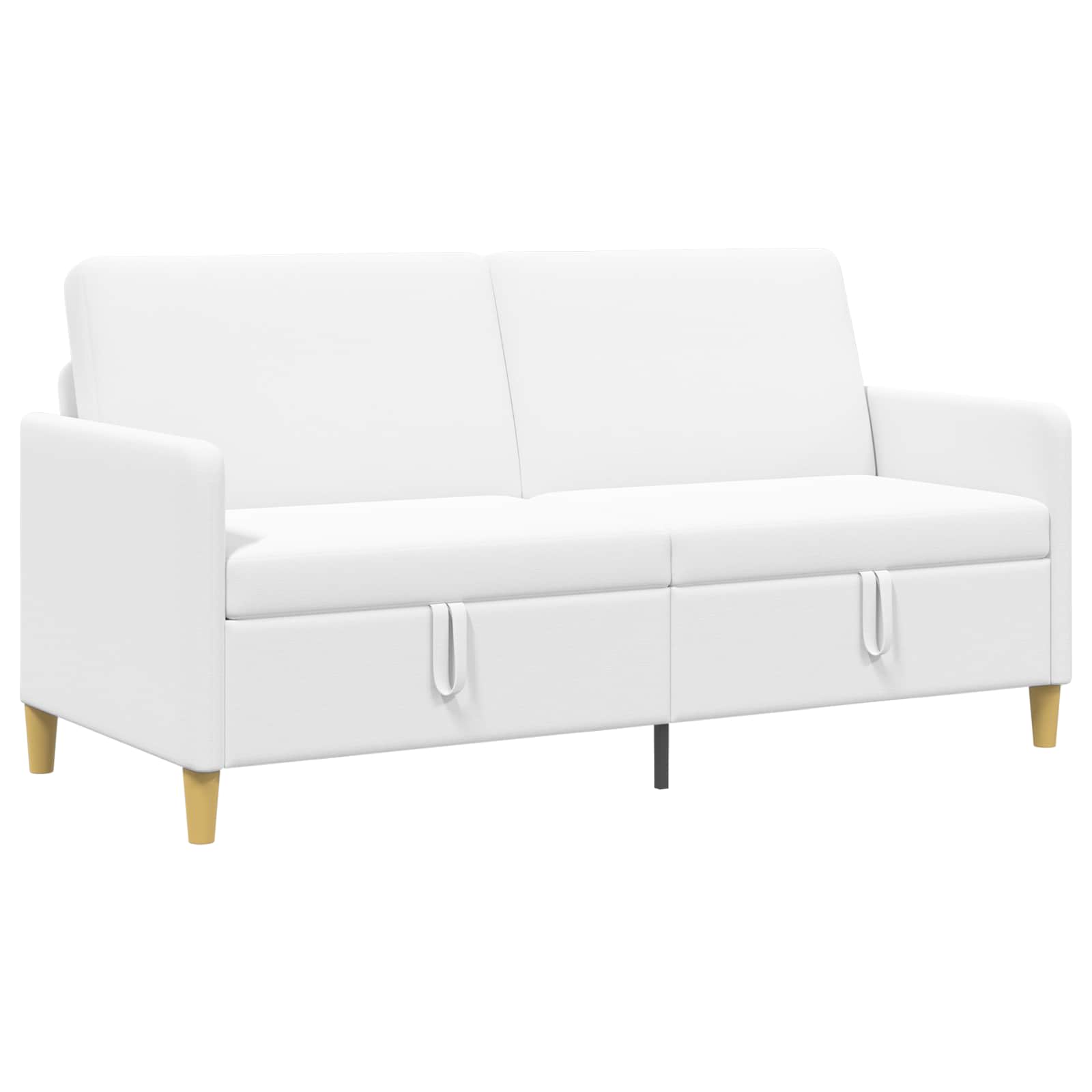 Sofa s pohranom Bijela 172 x 78 x 87 cm Poliester