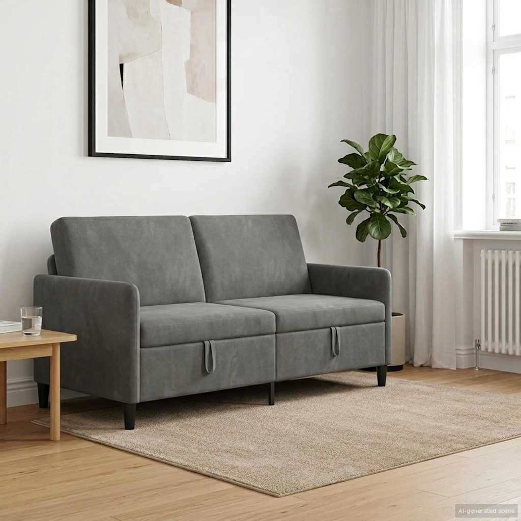 Sofa s pohranom Tamnosiva 172 x 78 x 87 cm Poliester