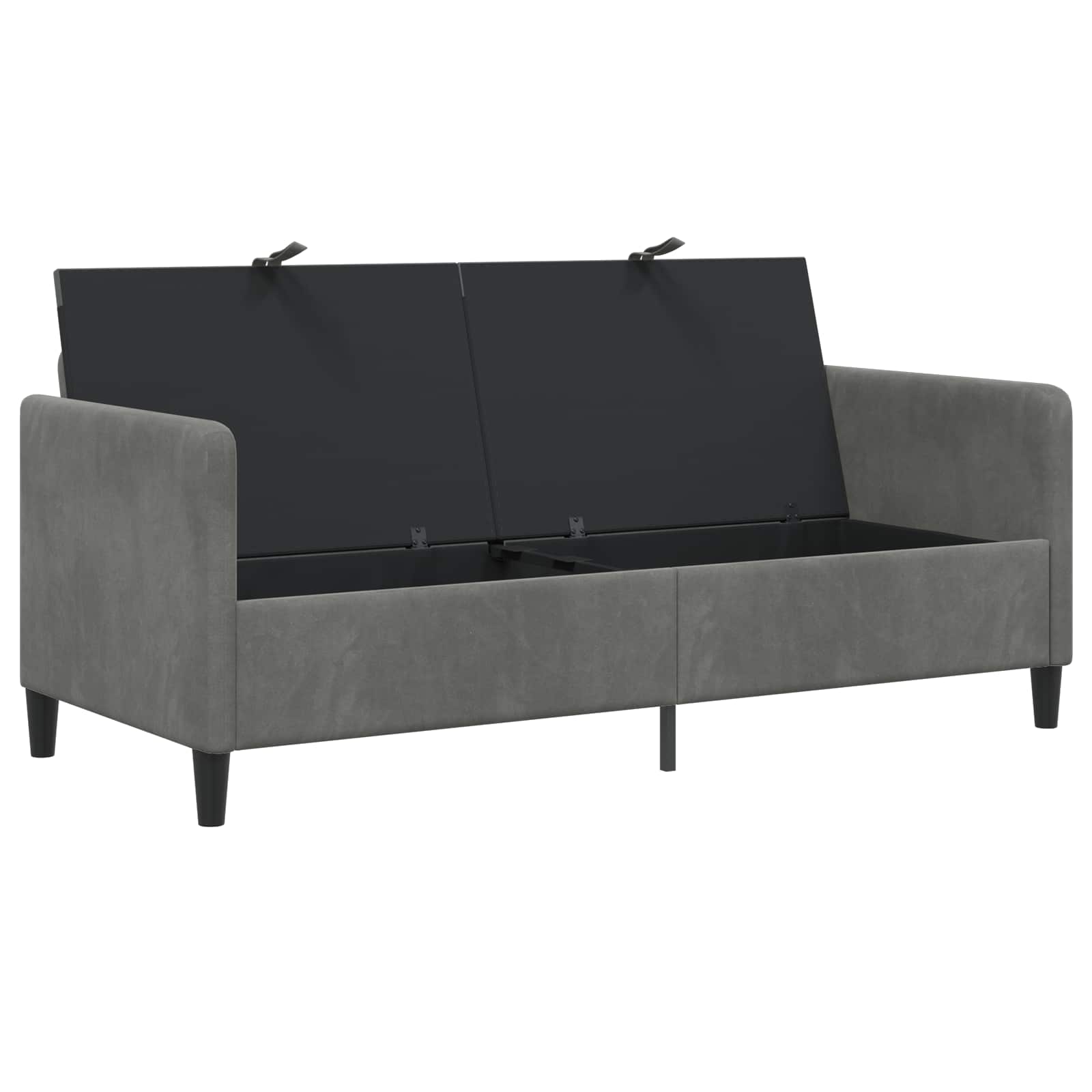 Sofa s pohranom Tamnosiva 172 x 78 x 87 cm Poliester