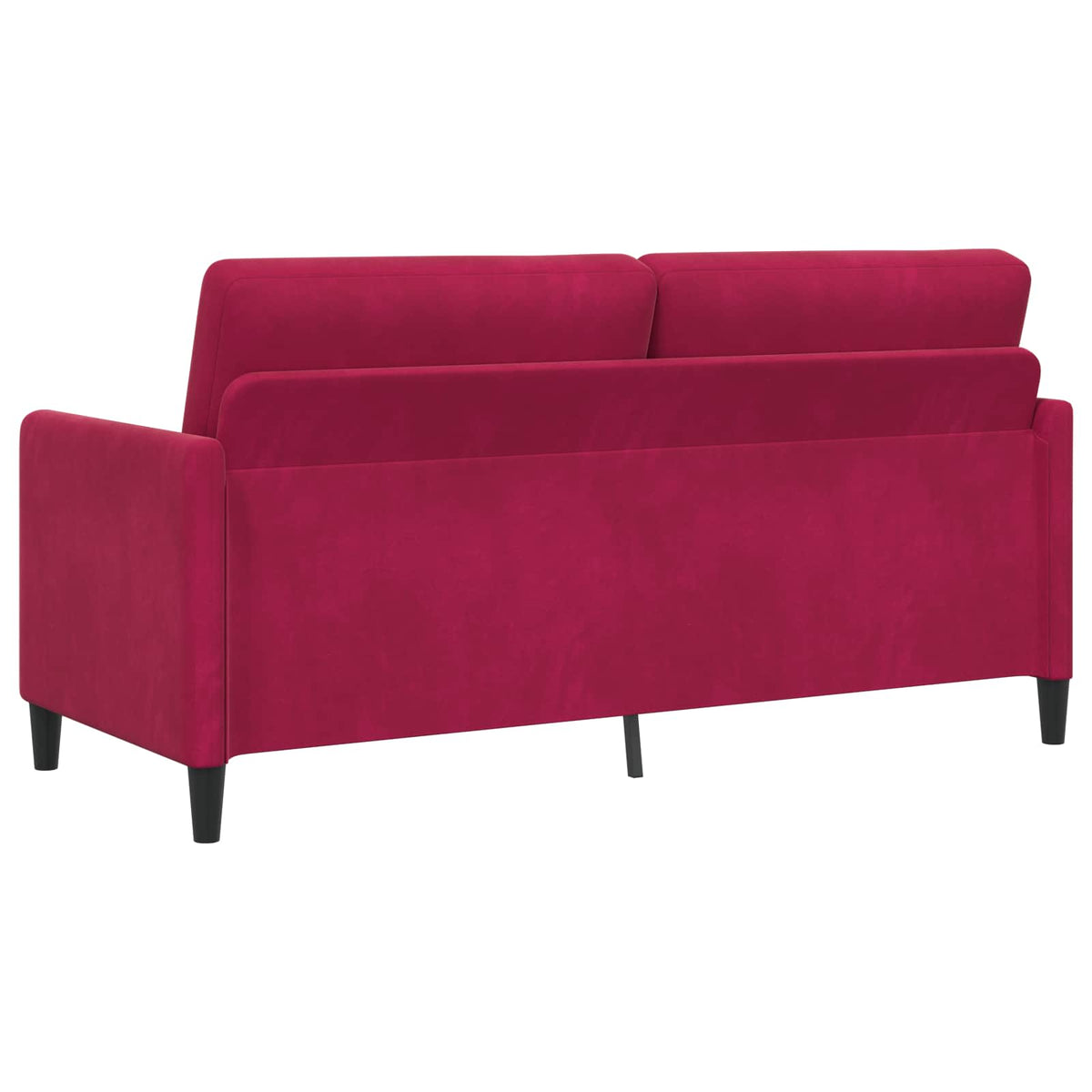 Sofa s pohranom Vinska crvena 172 x 78 x 87 cm Poliester