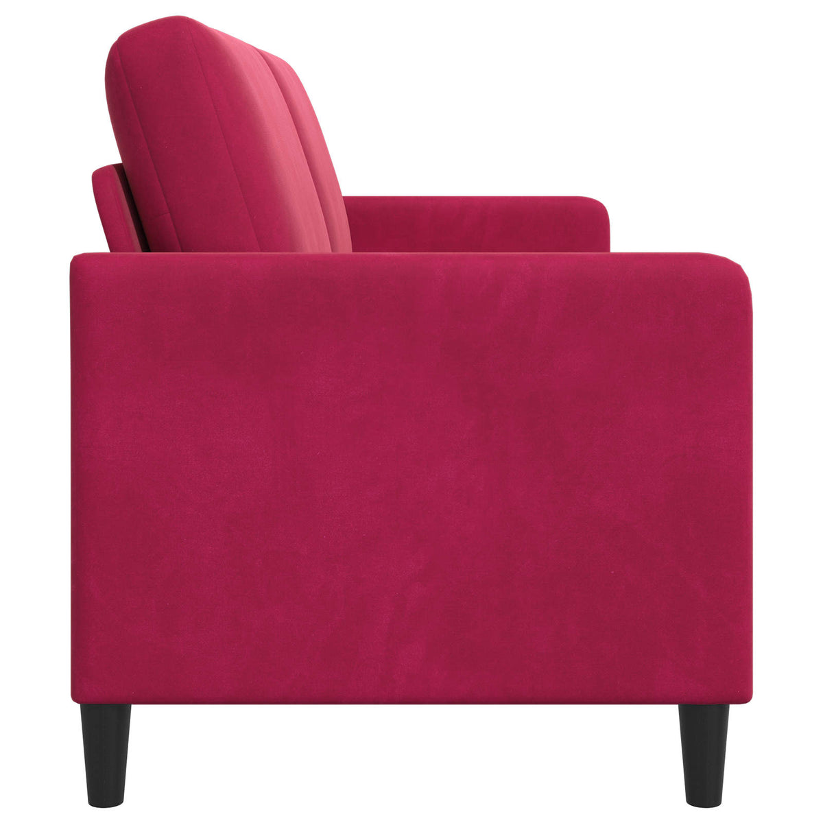 Sofa s pohranom Vinska crvena 172 x 78 x 87 cm Poliester