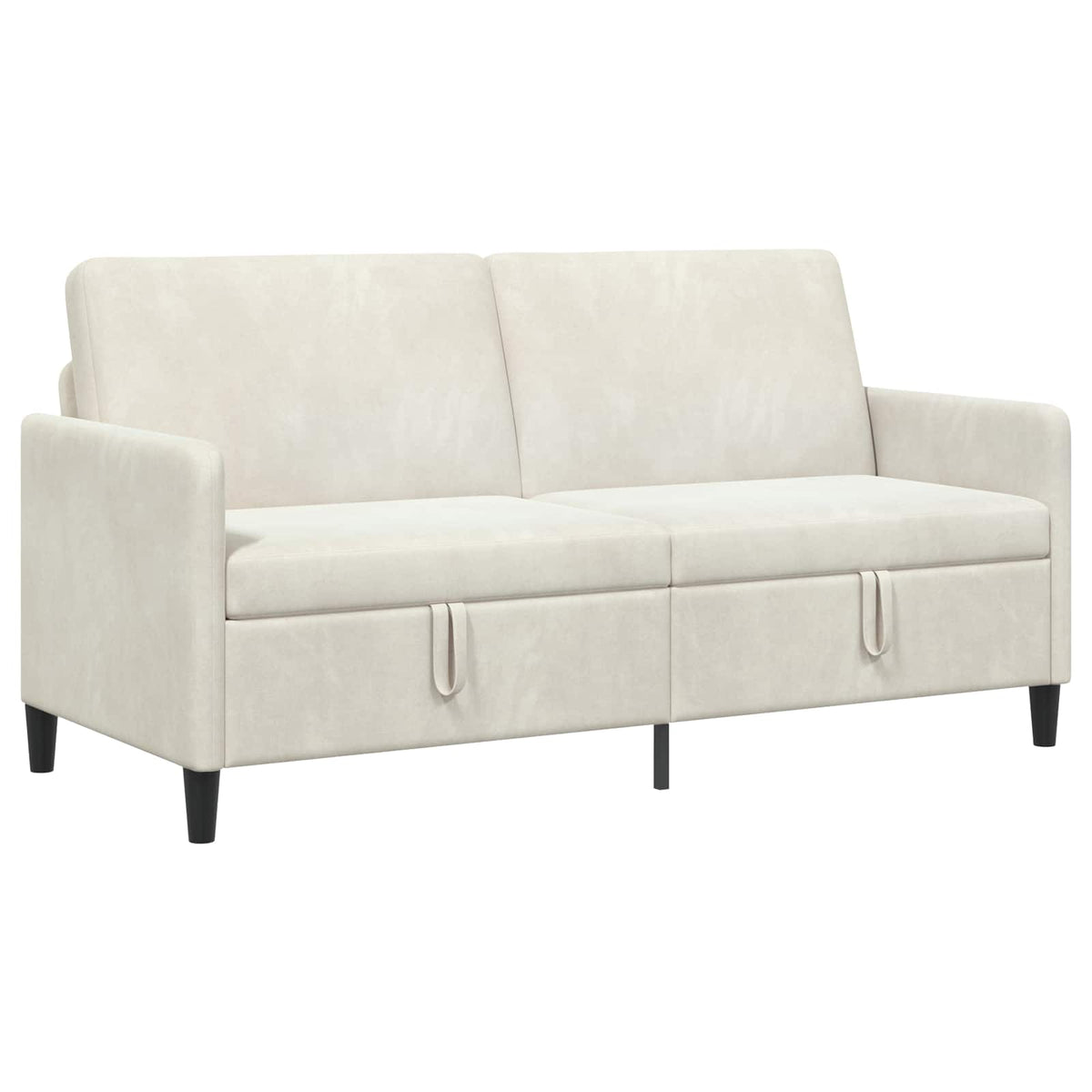 Sofa s pohranom Krem 172 x 78 x 87 cm Poliester