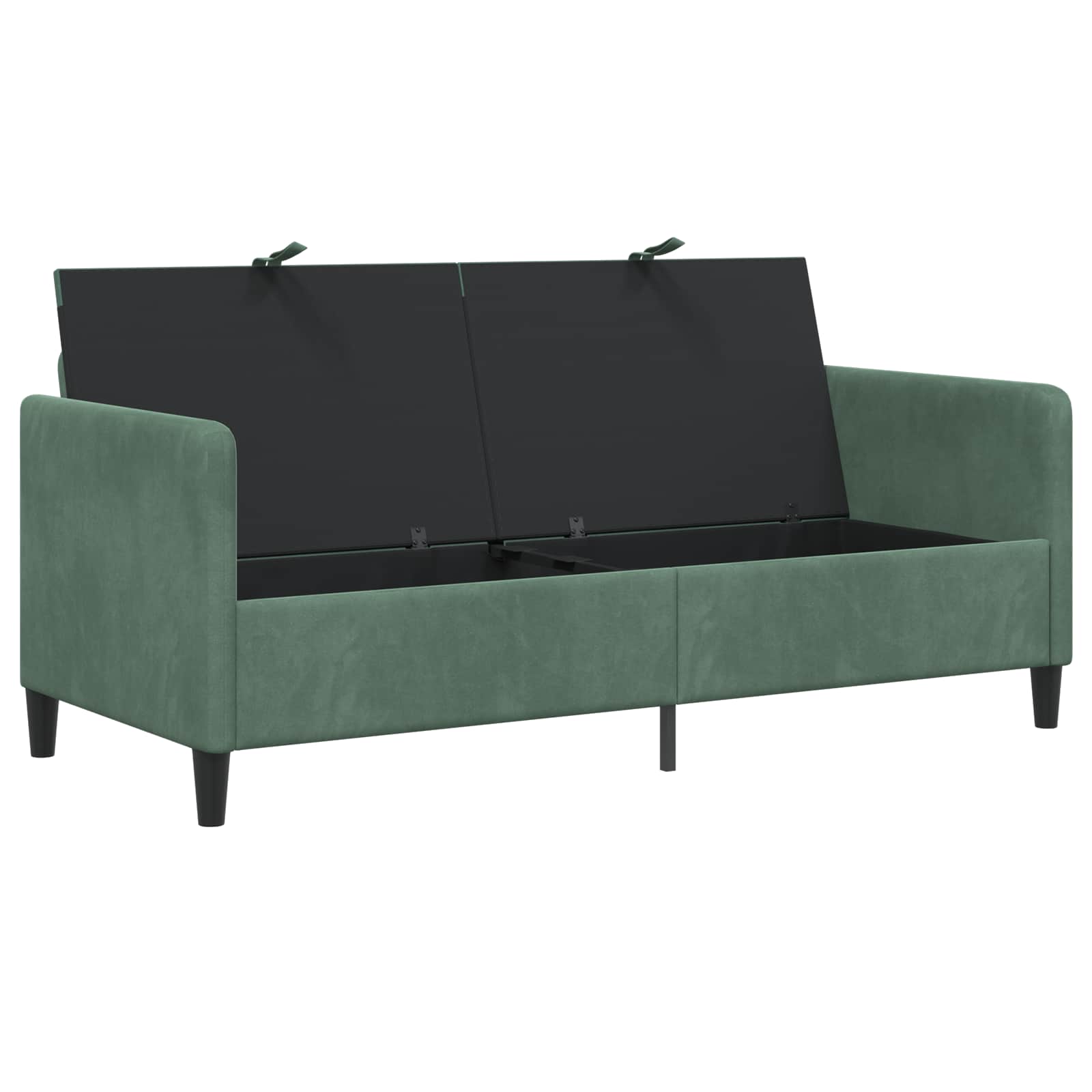 Sofa s pohranom Morska zelena 172 x 78 x 87 cm Poliester