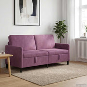 Sofa s pohranom Ljubičasta 172 x 78 x 87 cm Poliester