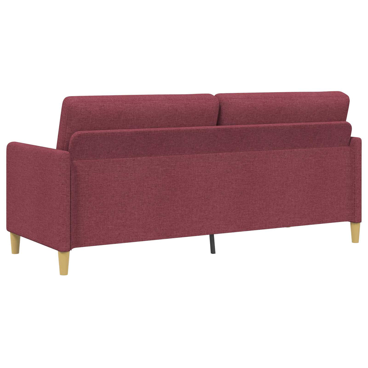 Sofa s pohranom Vinska crvena 192 x 78 x 87 cm Poliester