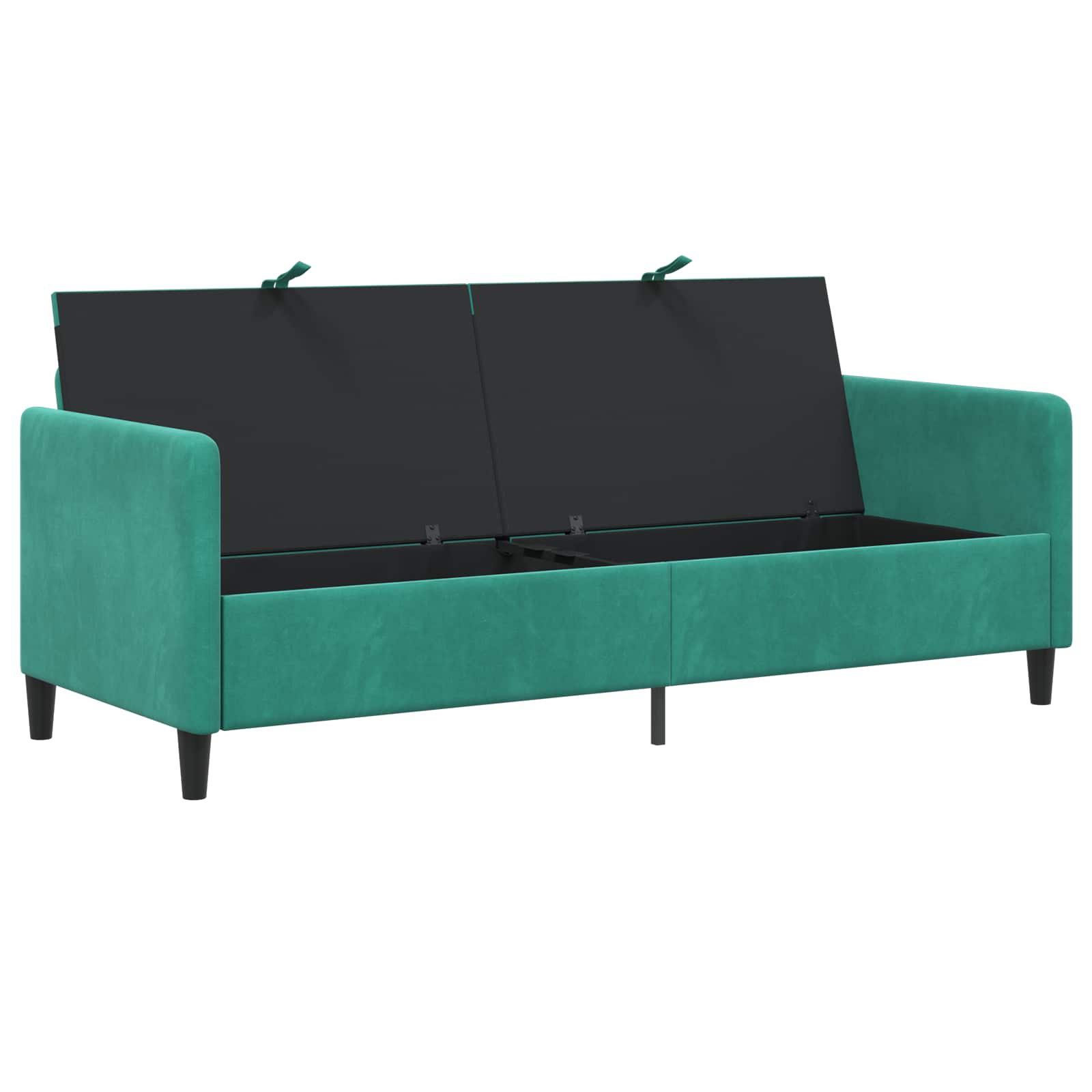 Sofa s pohranom Tirkizna 192 x 78 x 87 cm Poliester