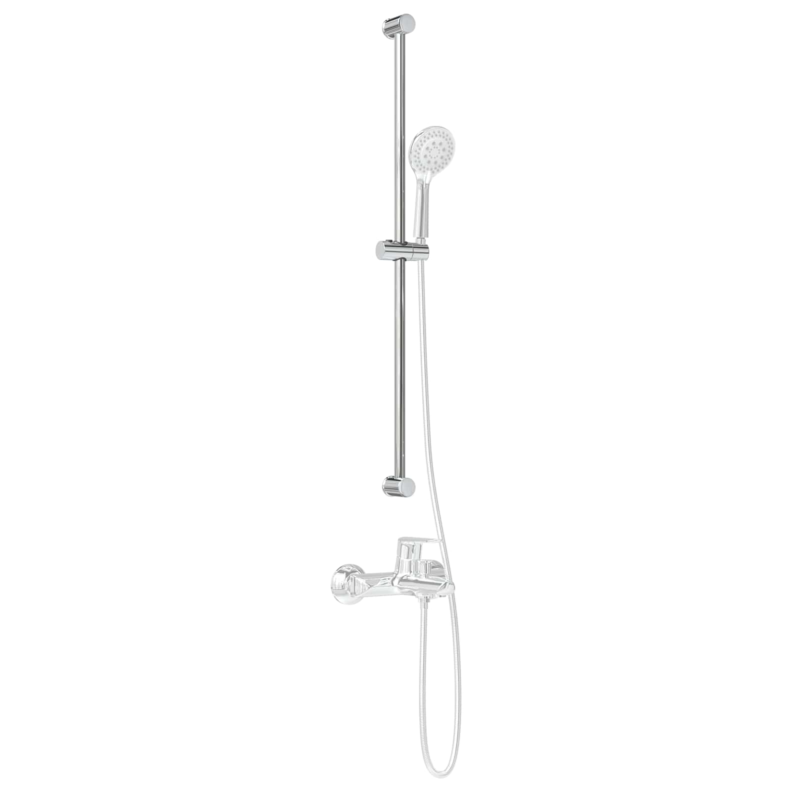 Držač za tuš Krom 101 cm Nehrđajući čelik
