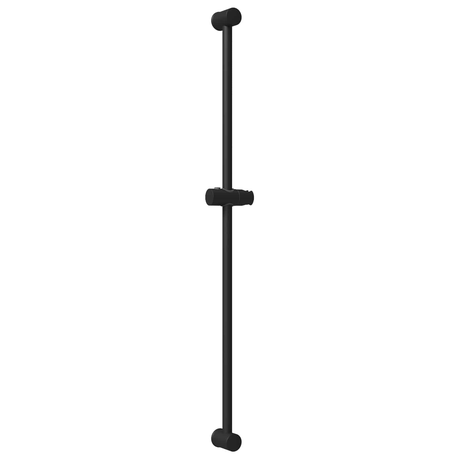 Držač za tuš Crna 101 cm Nehrđajući čelik