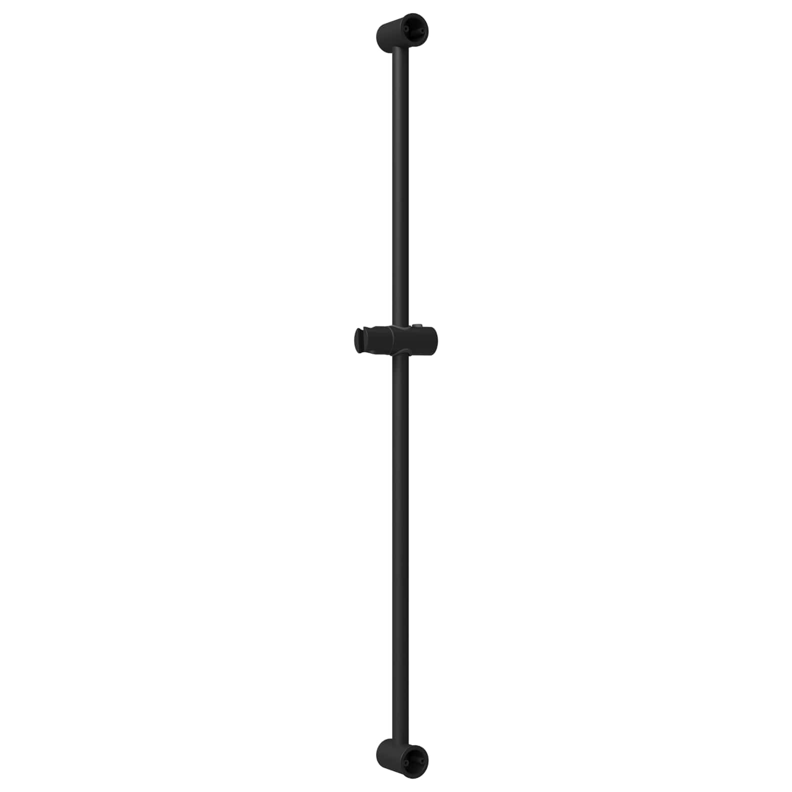 Držač za tuš Crna 101 cm Nehrđajući čelik