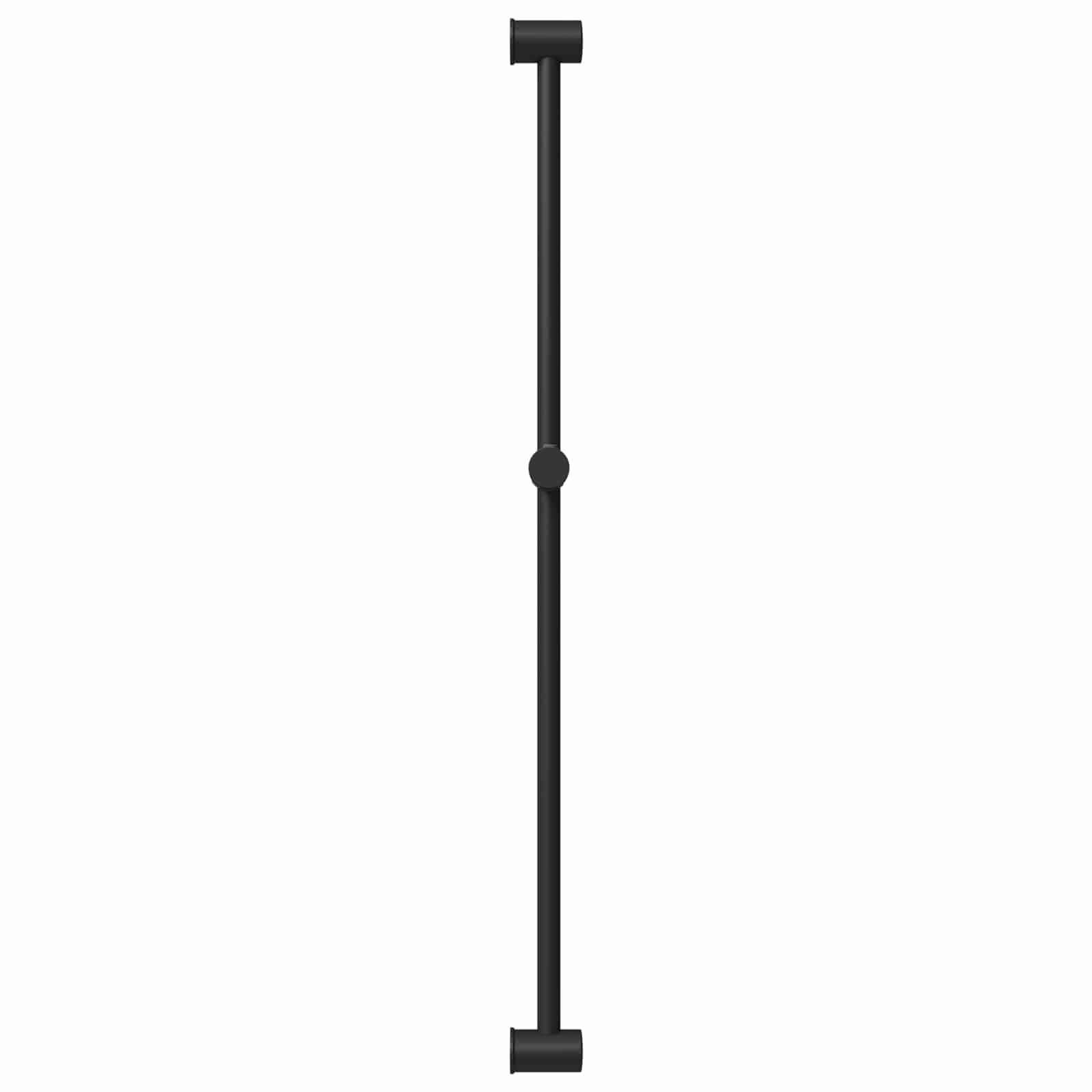 Držač za tuš Crna 101 cm Nehrđajući čelik