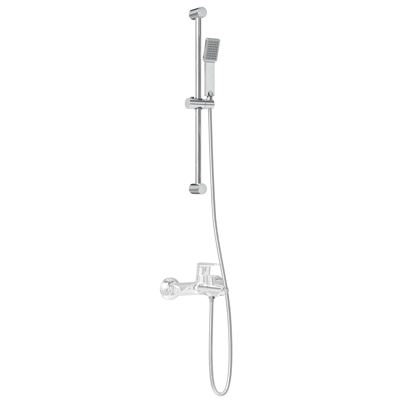 Set sustava za tuš Krom 70 cm Nehrđajući čelik