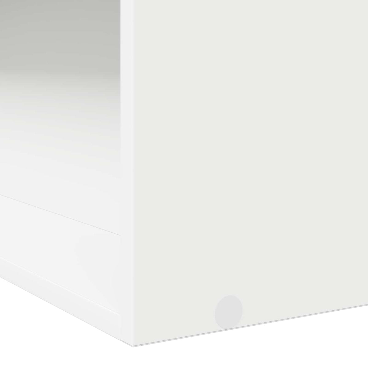 Okvir kreveta s pohranom Bijela 80 x 200 cm Konstruirano drvo