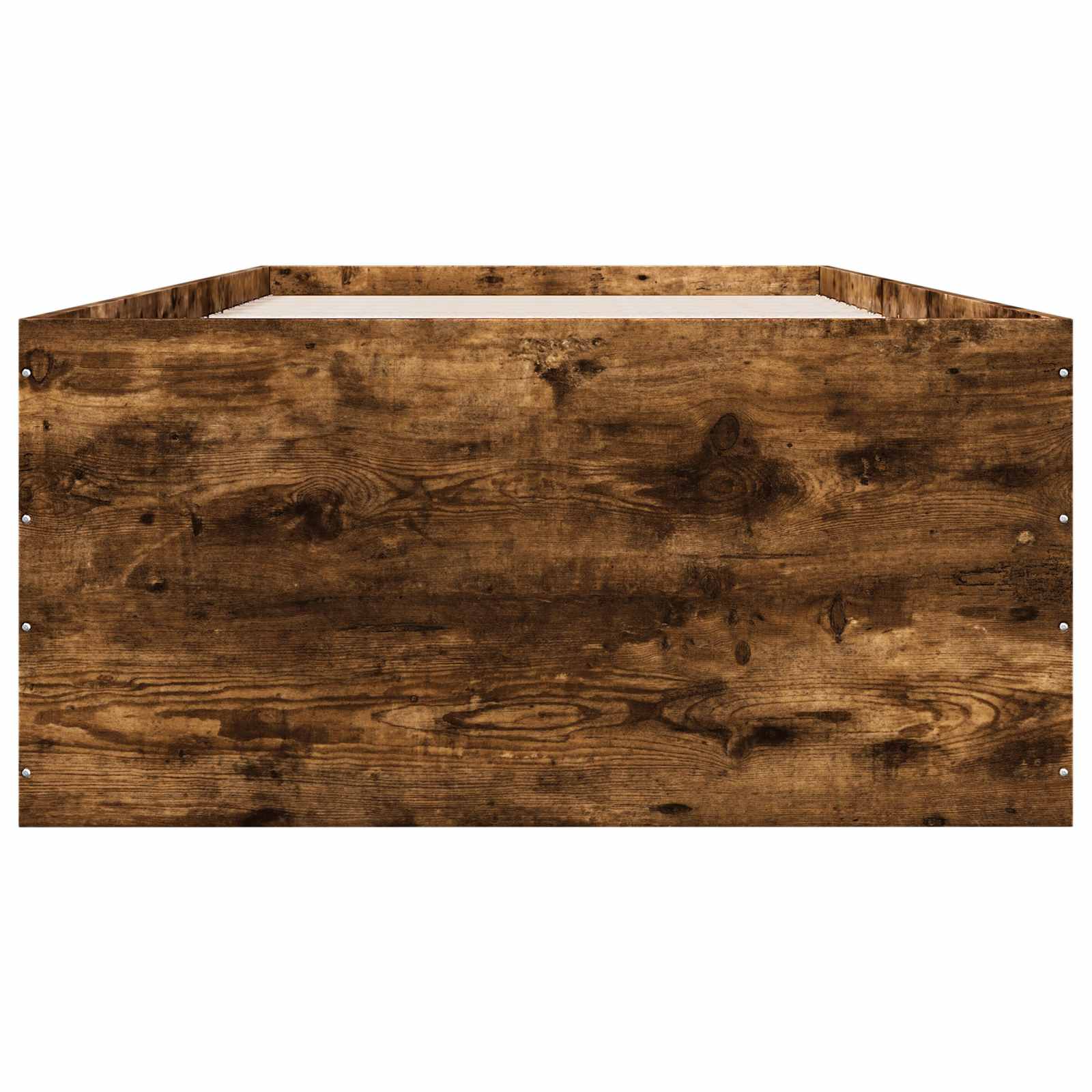 Okvir kreveta za pod Dimljeni hrast 80 x 200 cm