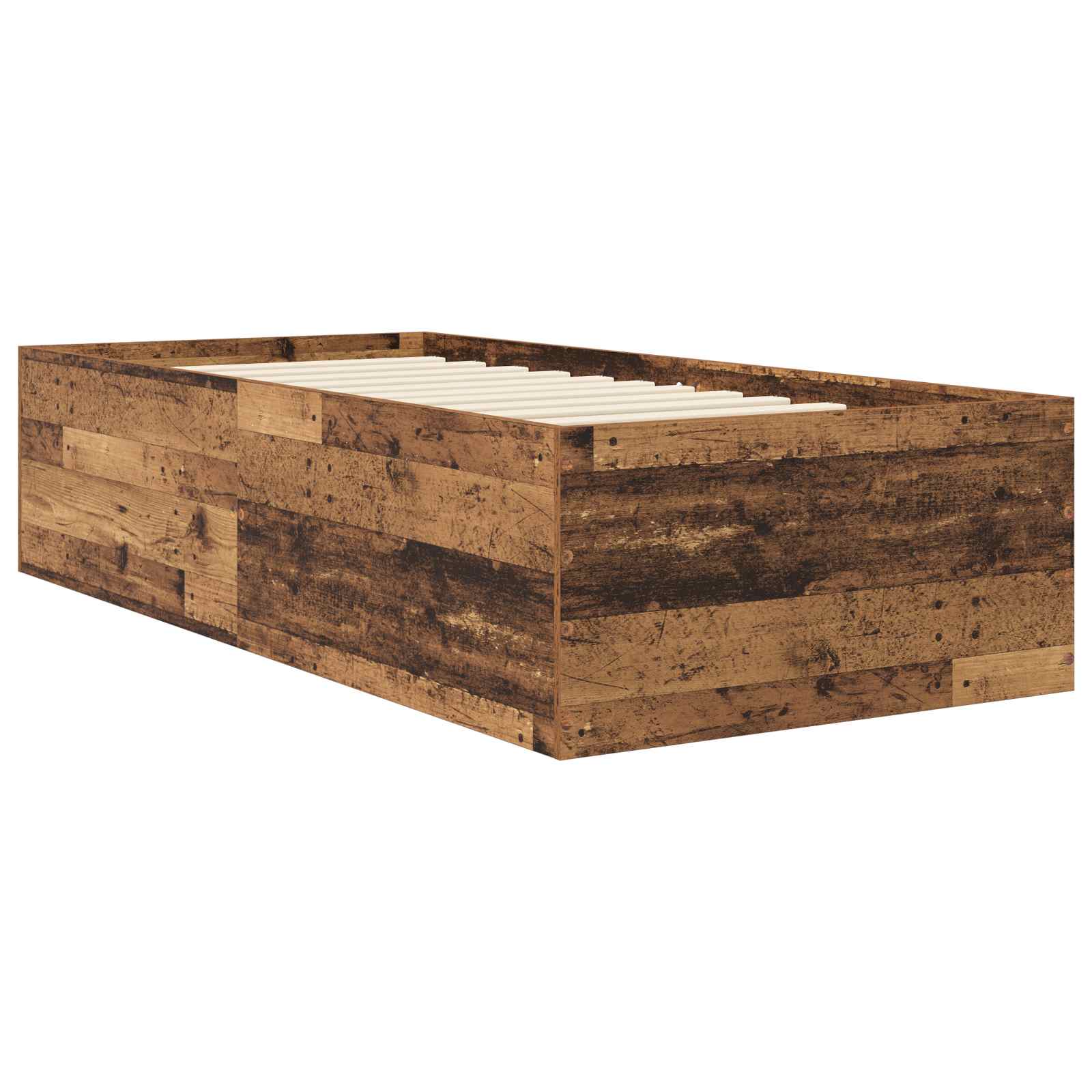 Okvir kreveta za pod Staro drvo 80 x 200 cm Konstruirano drvo