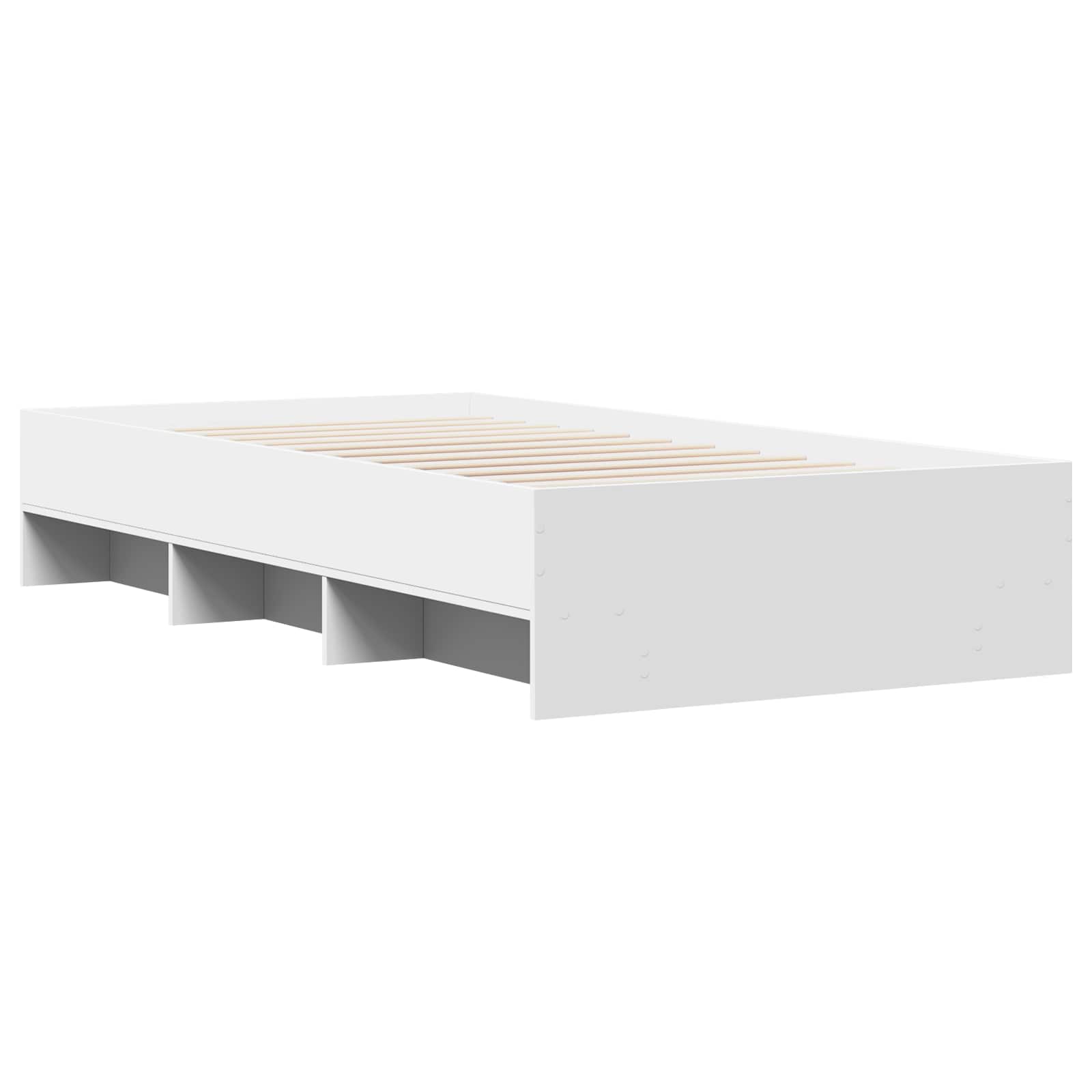 Krevetna konstrukcija Bijela 80 x 200 cm Konstruirano drvo