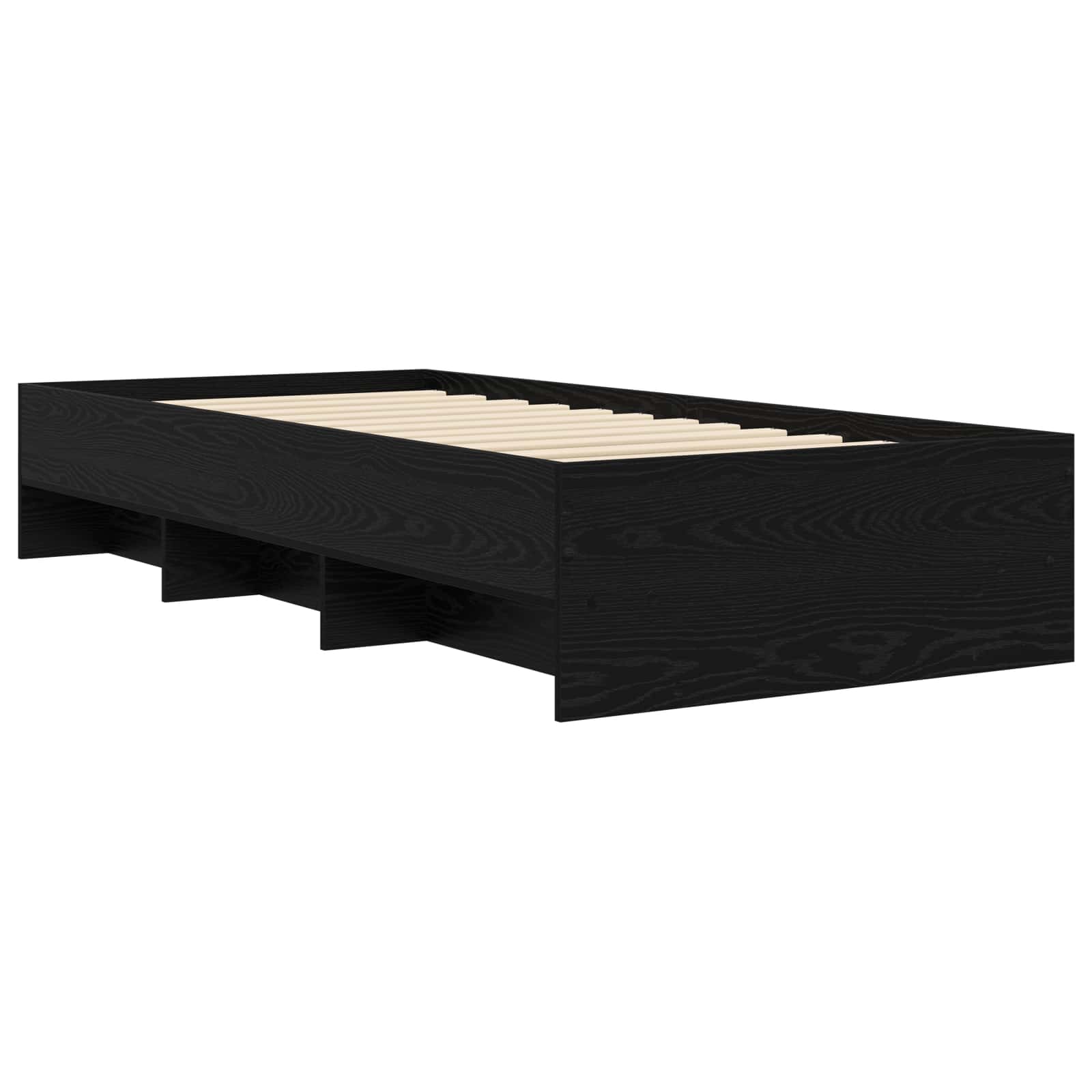 Krevetna konstrukcija Crni hrast 80 x 200 cm Konstruirano drvo