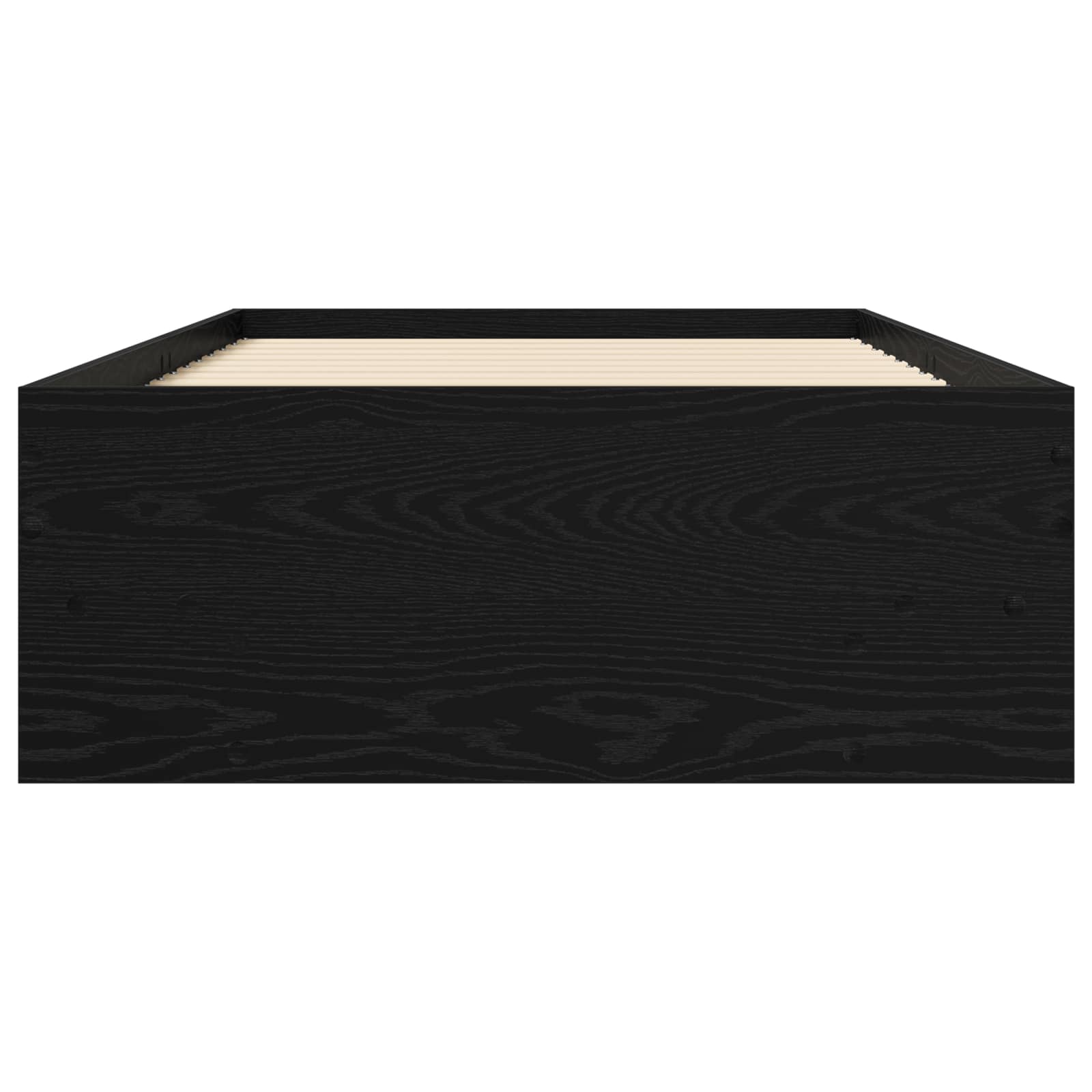 Krevetna konstrukcija Crni hrast 80 x 200 cm Konstruirano drvo
