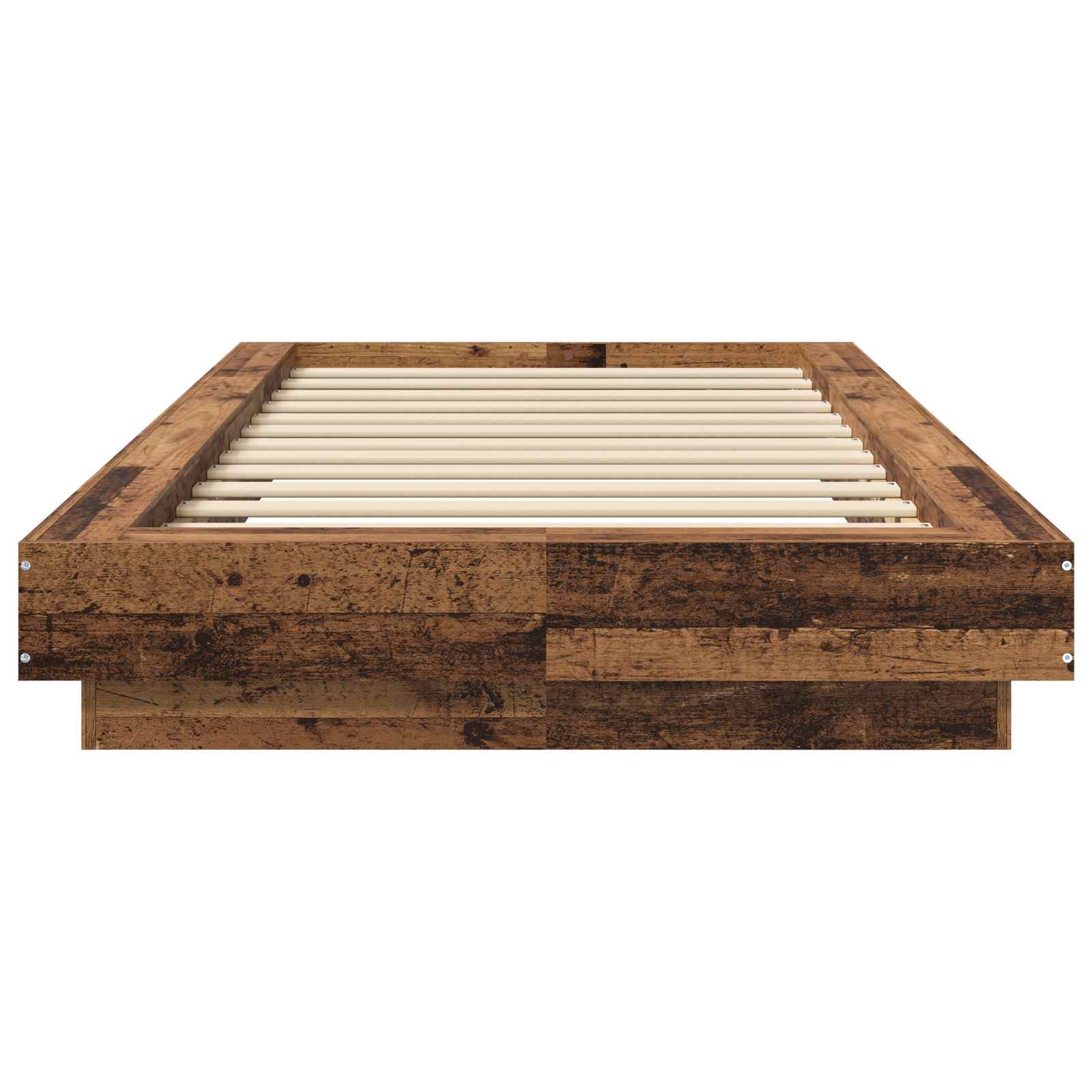 Okvir kreveta za pod Staro drvo 80 x 210 cm Konstruirano drvo